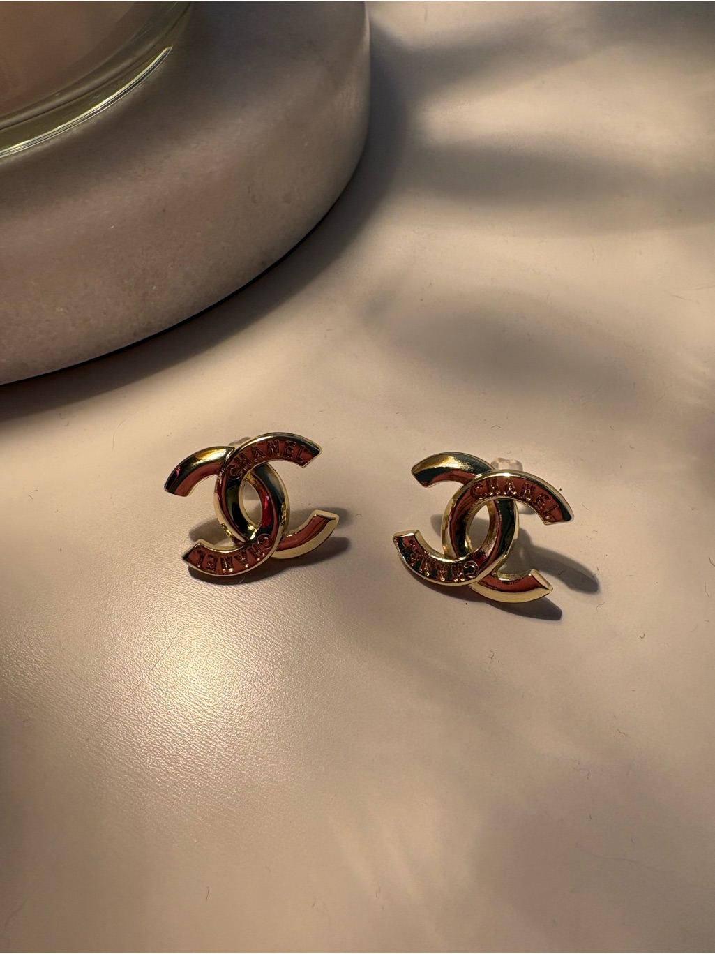Cute Gold Fashion Earrings Like New